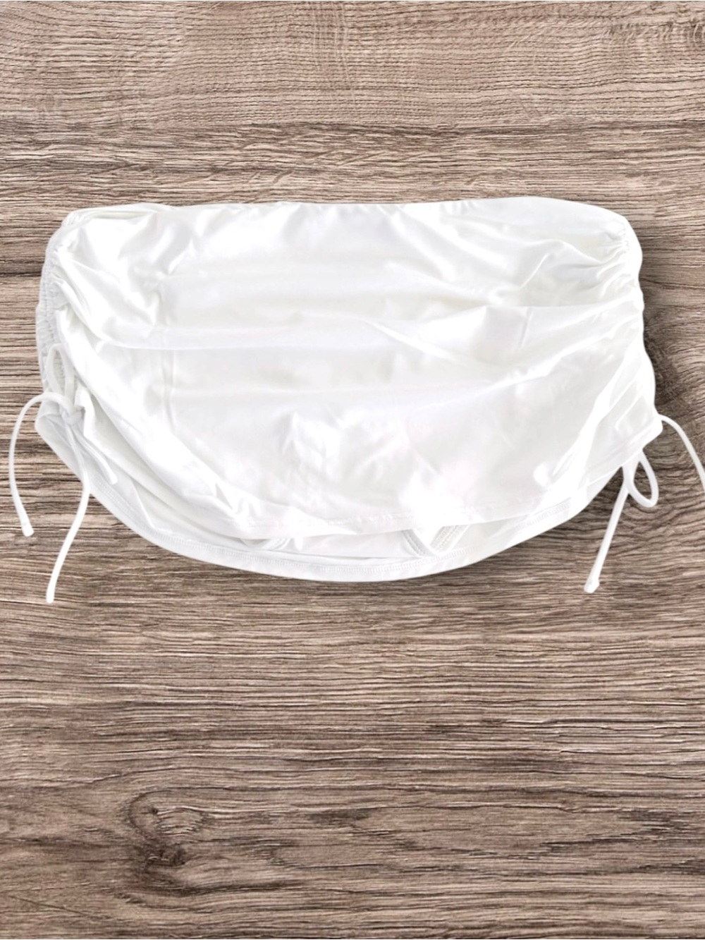 Tommy Bahama Pearl Side-Shirred Skirted Hipster Bikini Bottoms